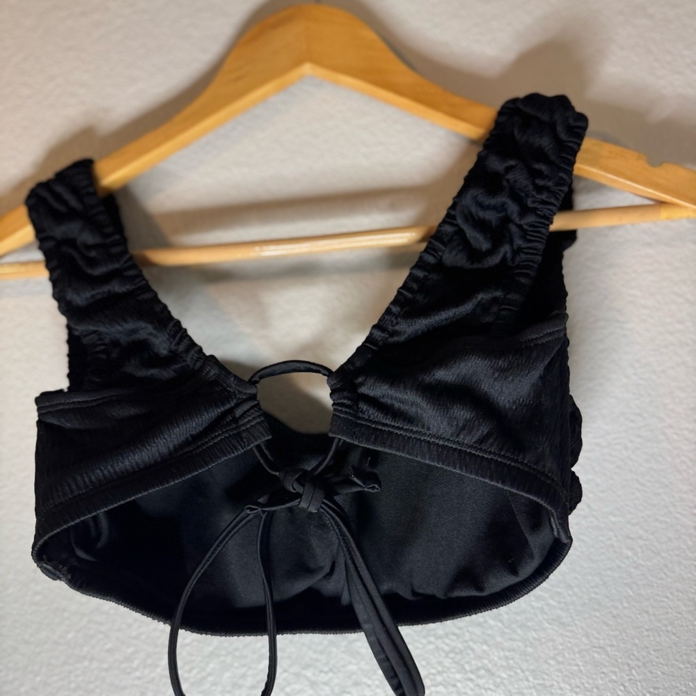 Wild Fable Black Women's Swim Top - Picture 4 of 7